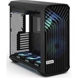 Fractal Design Torrent RGB midi tower behuizing Zwart | 2x USB-A | 1x USB-C | RGB | Tempered Glass