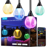 Govee Lichtslinger met helder lampen voor buiten - 1-pack verlichting Zwart, 15 meter