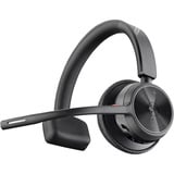 HP Poly Voyager 4310 TC on-ear headset Zwart, Incl. BT700 USB-C-adapter