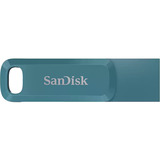 SanDisk Ultra Dual Drive Go USB Type-C™ - 128 GB usb-stick Blauwgroen