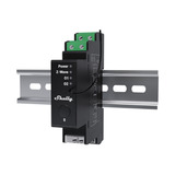 Shelly Wave Pro 2PM LR (EU) relais Zwart, Z-Wave