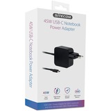 Sitecom 45W USB-C Notebook Power Adapter voedingseenheid Zwart