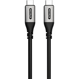 Sitecom USB-C to USB-C 240 Watt Power kabel Zwart, 1 meter