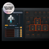 SteelSeries Apex Pro Mini Gen 3 RGB mechanisch gaming toetsenbord Zwart, US lay-out (QWERTY), SteelSeries OmniPoint 3.0, 60%, Double-shot PBT