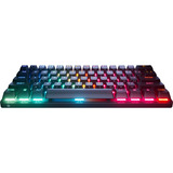 SteelSeries Apex Pro Mini Wireless, gaming toetsenbord Wit, US lay-out, SteelSeries OmniPoint 2.0, 60%, RGB leds, Double Shot PBT Keycaps