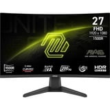 MSI MAG 276CF E20 27" curved gaming monitor Zwart, 2x HDMI, DisplayPort, 200 Hz
