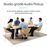 Plaud Note Pro dicteerapparaat Zilver, 64 GB, Bluetooth (BLE 5.4), Dual-band Wi-Fi (2.4GHz & 5GHz)