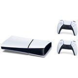 Sony PlayStation 5 Digital Edition (Slim) + Twee DualSense draadloze controllers spelconsole Wit/zwart
