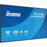 iiyama ProLite LH5064UHS-B1AG 50" 4K Ultra HD Public Display Zwart, HDMI, LAN, WiFi, Audio, USB, Android 14
