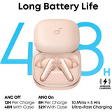 Anker Soundcore Liberty 5  headset Roze