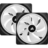 Corsair iCUE LINK QX140 RGB Starterskit case fans Zwart, 2 stuks, 140 x 140 x 25 mm, PWM