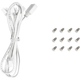 DeepCool FL12R-3 IN 1 case fan Wit, 3 stuks, 4-pin PWM, ARGB