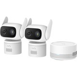 Eufy Wired Cam C31 + HomeBase Mini beveiligingscamera Wit, 2 stuks