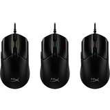HyperX Pulsefire Haste 2 gaming muis Zwart, 400 - 26.000 dpi, RGB led