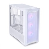 Lian Li Lancool II Mesh RGB Snow midi tower behuizing Wit | 2x USB-A | 1x USB-C | RGB | Tempered Glass