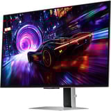Samsung Odyssey OLED G8 G81SF 32" 4K UHD gaming monitor Zilver, 2x HDMI, DisplayPort, 2x USB-A, USB-B, 240 Hz