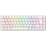 Sharkoon PureWriter W65 RGB mechanisch toetsenbord Wit, BE lay-out (AZERTY), Kailh Choc V2 Low Profile Brown, 65%