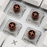 Sharkoon PureWriter W65, toetsenbord Wit, BE Lay-out, Kailh Choc V2 Low Profile Brown, RGB leds