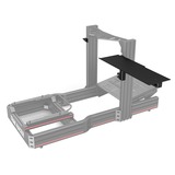 Trak Racer Tafelblad met draaimontage bevestiging Zwart