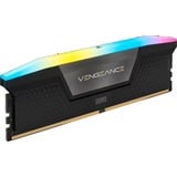 Corsair Vengeance RGB 64 GB DDR5-6600 (2x 32 GB) werkgeheugen Zwart, CMH64GX5M2B6600C32, XMP 3.0