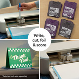 Cricut Explore 5 + Essentials bundel hobbysnijmachine Taupe