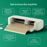 Cricut Explore 5 + Essentials bundel hobbysnijmachine Taupe