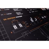 EKWB EK-Loot Mousepad - Quantum Zwart/oranje, Large