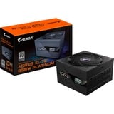 GIGABYTE AORUS ELITE GP-AE850PM PG5 modulaire 850 watt voeding  Zwart, 1x 12VHPWR, 6x PCIe