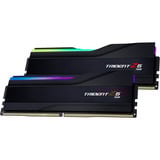 G.Skill 48 GB DDR5-8000 (2x 24 GB) Kit werkgeheugen Zwart, F5-8000J3848F24GX2-TZ5RK, Trident Z5 RGB, XMP