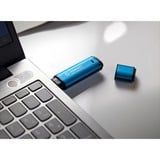 Kingston IronKey Vault Privacy 50 8 GB usb-stick Lichtblauw/zwart, USB-A 3.2 Gen 1 (5 Gbit/s)