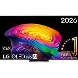 LG OLED evo AI C6 (OLED77C69LB) 77" 4K Ultra HD tv Zwart, 4x HDMI, 2x USB, Optisch, Bluetooth, LAN, WLAN, CI+, HDR10, Dolby Vision