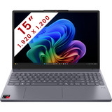 Lenovo IdeaPad Slim 3 (15Q8X10) 15.3"  Copilot+ laptop Grijs | Snapdragon X X1-26-100 | Qualcomm Adreno GPU | 16 GB | 1 TB SSD