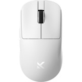 MCHOSE L7 Pro lichtgewicht gaming muis Wit, Tot 26.000 dpi, 2.4 GHz / USB-C / Bluetooth