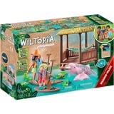 PLAYMOBIL Wiltopia - Peddeltocht met de rivierdolfijnen Constructiespeelgoed 71143