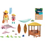 PLAYMOBIL Wiltopia - Peddeltocht met de rivierdolfijnen Constructiespeelgoed 71143