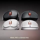 SteelSeries Rival Pro gaming muis Wit, 100 - 42.000 DPI, 8K, UWB / 6 GHz