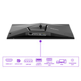AOC AGON PRO AGP346UCSD 34" Curved UltraWide gaming monitor Zwart, 2x HDMI, 1x DisplayPort, USB-C, Audio, 360 Hz