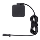 ASUS 65W USB-C Adapter Zwart, PD 3.0-technologie