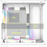 Antec C8 ARGB midi tower behuizing Wit | 2x USB-A | 1x USB-C | Tempered Glass