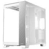 Antec C8 Aluminum white midi tower behuizing Wit | 2x USB-A | 1x USB-C | Tempered Glass