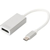 Digitus USB-C naar DisplayPort adapter Wit/zilver