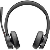 HP Poly Voyager 4320 USB-C on-ear headset Zwart