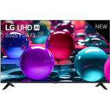 LG UHD AI UA73 55" Ultra HD Led-tv Zwart, 3x HDMI, 2x USB, Optisch, Bluetooth, LAN, WLAN, CI+, HDR10