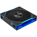Lian Li UNI FAN TL FLEX Reverse 120 Wireless RGB case fans Zwart, 3 stuks, 120 x 124 x 28 mm, PWM, Incl. controller