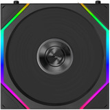 Lian Li UNI FAN TL FLEX Reverse 120 Wireless RGB case fans Zwart, 3 stuks, 120 x 124 x 28 mm, PWM, Incl. controller