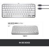 Logitech MX Keys Mini For Mac Minimalist Wireless Illuminated Keyboard	, toetsenbord Grafiet, FR lay-out, Bluetooth