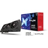 SAPPHIRE Radeon RX 9070 XT Pulse grafische kaart Zwart, 2x DisplayPort, 1x HDMI 2.1, RDNA4