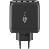 goobay 68W GaN USB-C PD Multiport Quick Charger Zwart