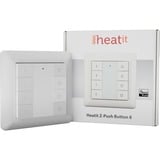 heat it Z-Push Button 8 schakelaar Wit