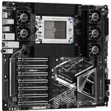 ASRock WRX90 WS EVO socket sTR5 moederbord Zwart/zilver, RAID, 2x 2,5Gb-LAN, Sound